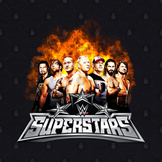 Wwe Smackdown Superstars! by Olievera